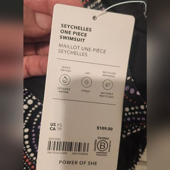 Athleta Seychelles One Piece Swimsuit Size XS - Picture 11 of 15